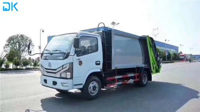 Truk pemadat sampah 6 meter kubik