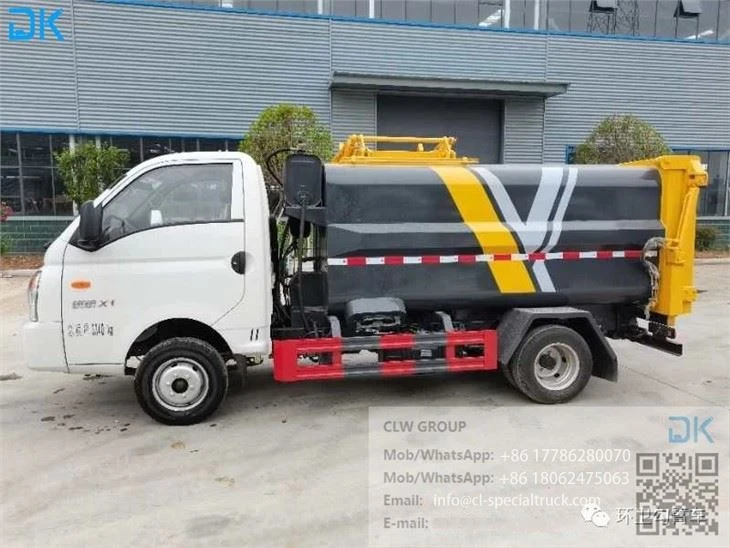 4m³ Side-mounted Garbage Compressor Truck